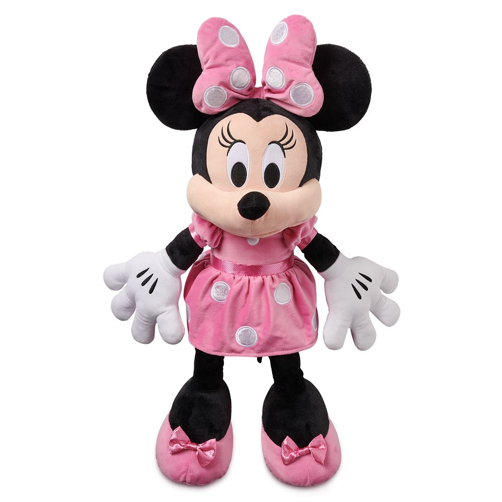 Disney Minnie Mouse Plush – Pink – Large 21 1/4''