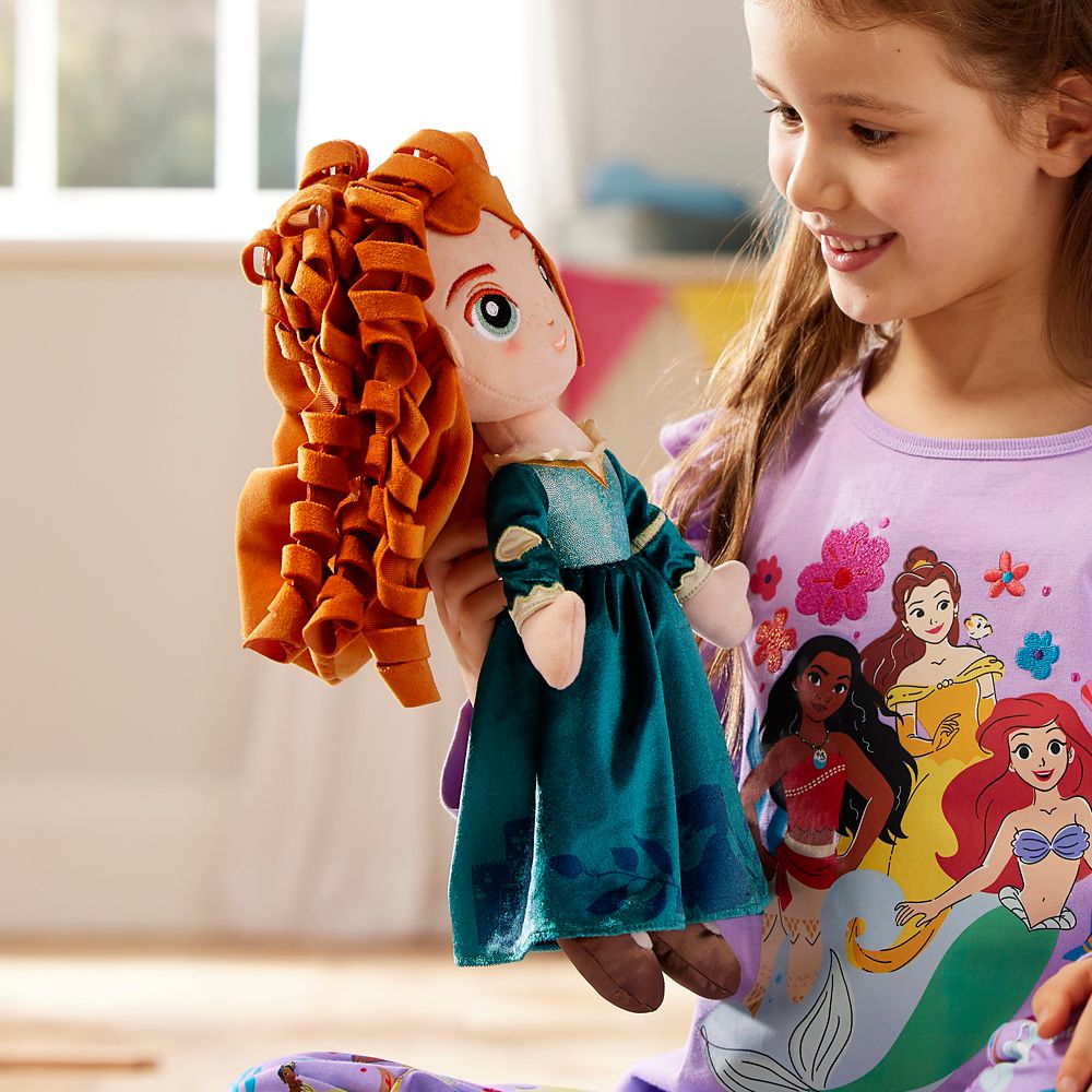 Disney Merida Plush Doll – Brave – Medium 15 3/4''
