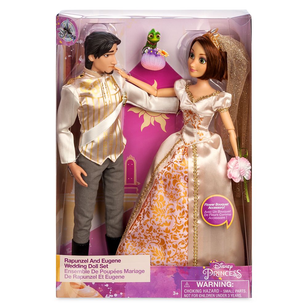 Disney Rapunzel And Eugene Wedding Doll Set – Tangled