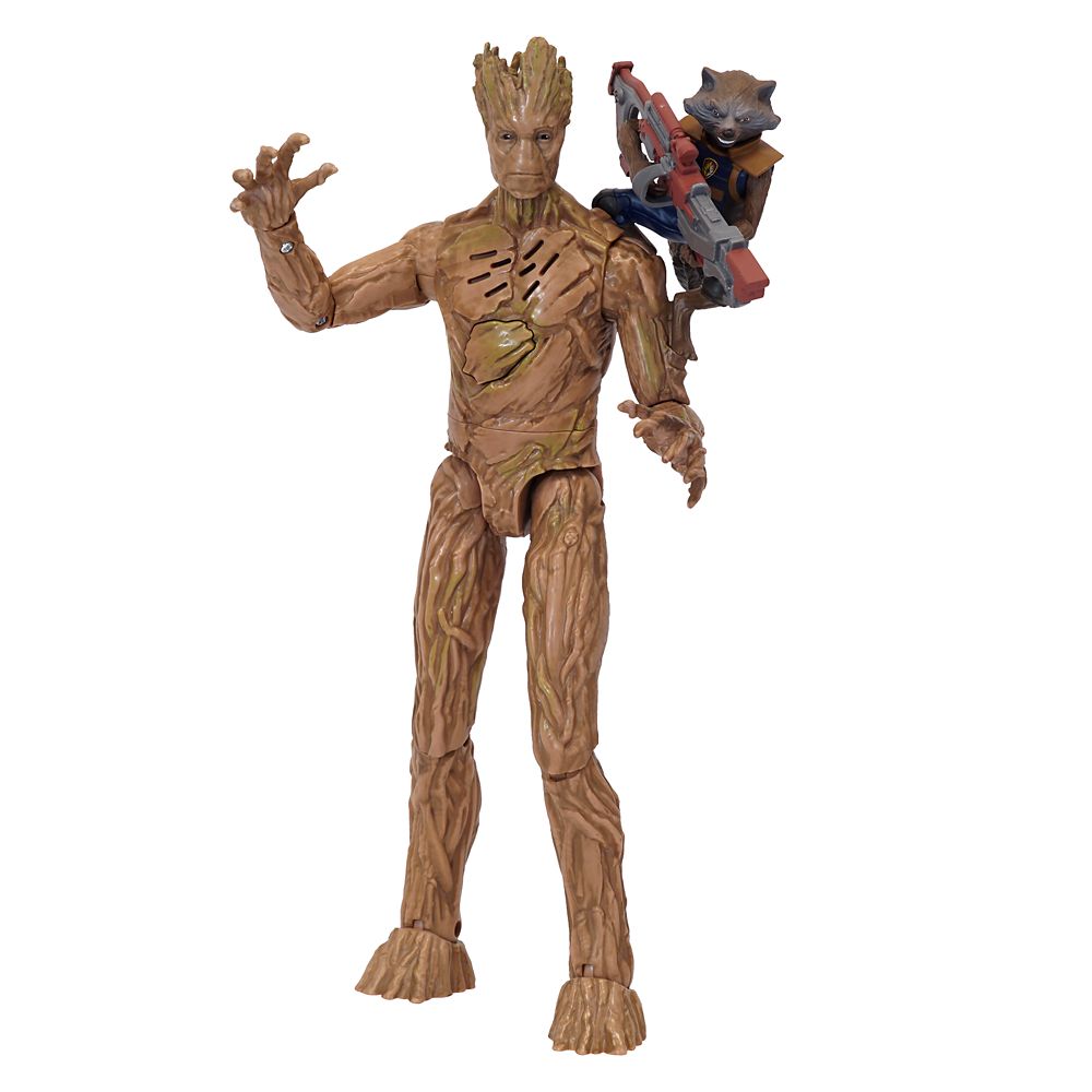 Disney Groot & Rocket Talking Action Figure Set – Guardians Of The Galaxy Vol. 3