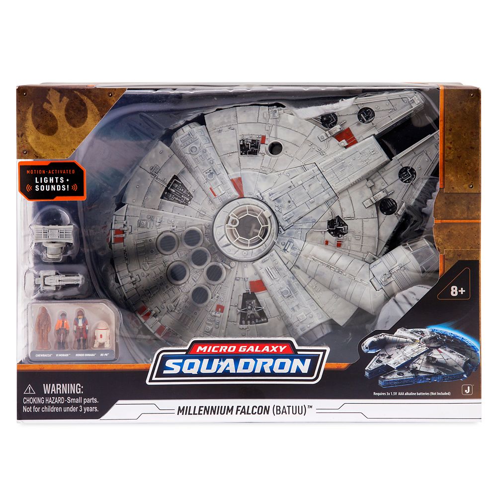 Disney Star Wars Micro Galaxy Squadron Galaxy's Edge Millennium Falcon Vehicle