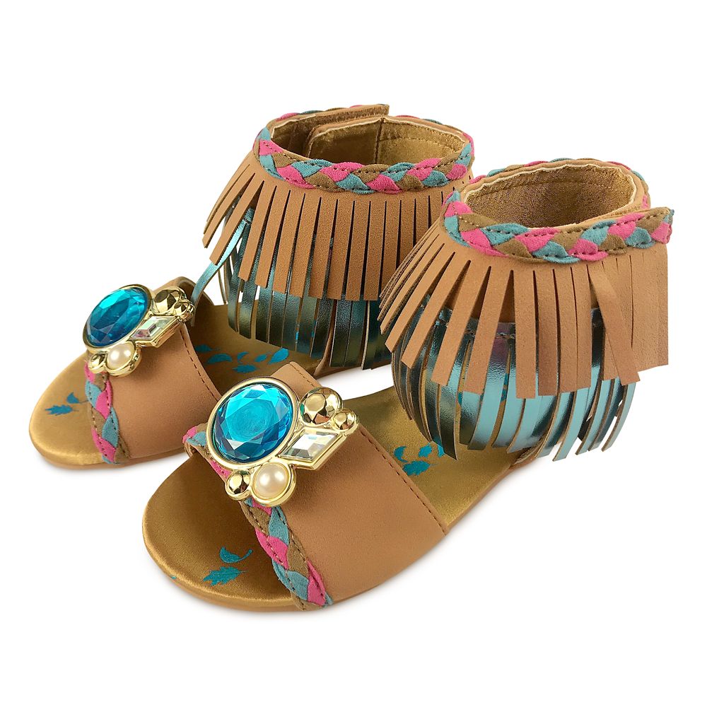 Disney Pocahontas Costume Sandals For Kids