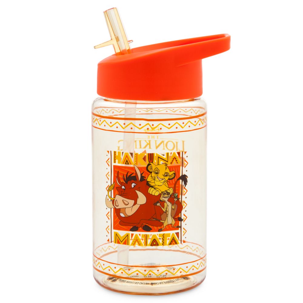 Disney Simba Water Bottle With Plush Crossbody Carrier – The Lion King 30th Anniversary