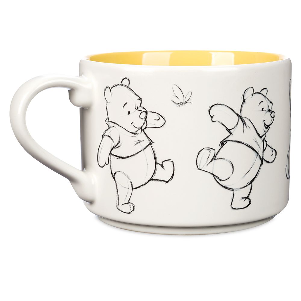 Disney Winnie The Pooh Animation Sketch Mug