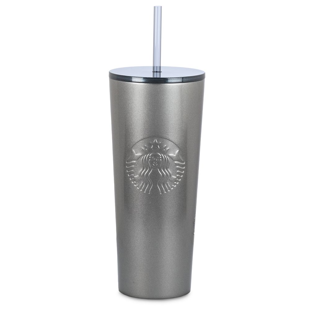 Disney EPCOT Stainless Steel Starbucks® Tumbler With Straw