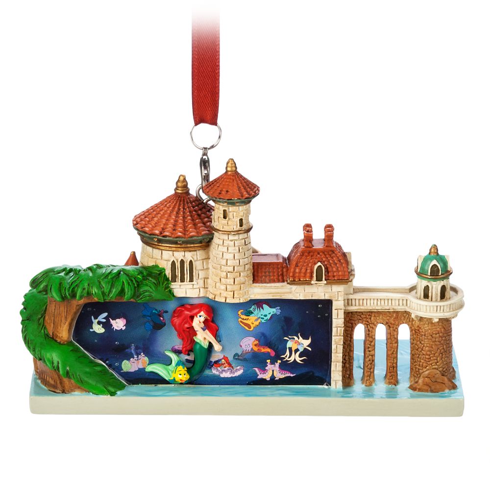 Under The Sea – Journey Of The Little Mermaid Attraction Sketchbook Ornament – Walt Disney World