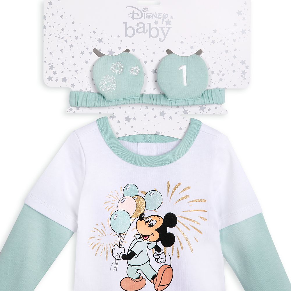 Disney Mickey Mouse First Birthday Layette Set