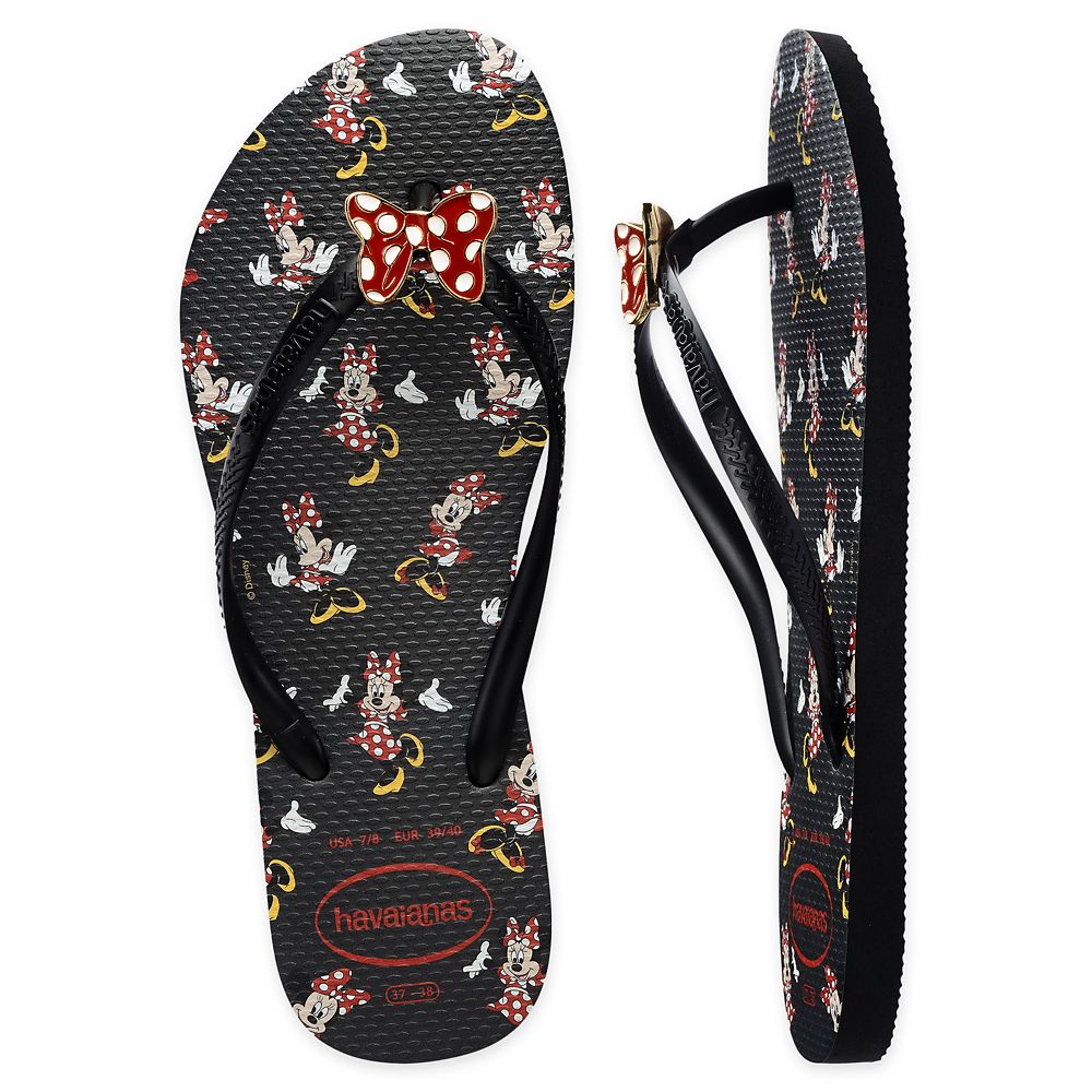 Disney Minnie Mouse Flip Flops For Adults By Havaianas