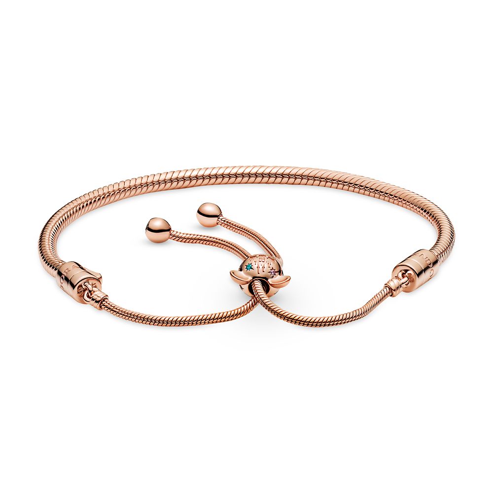 Mickey Mouse Icon Fantasyland Castle Slider Bracelet By Pandora – Rose Gold – Disney Parks