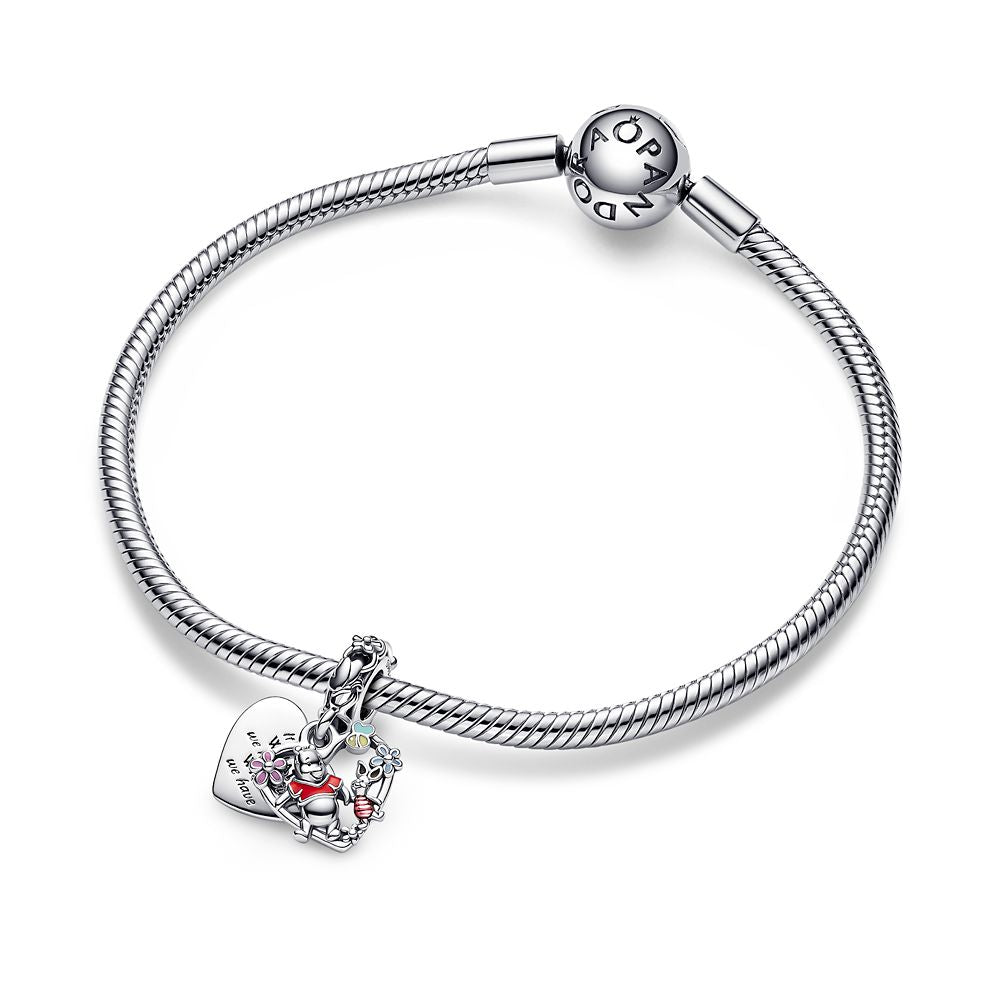 Disney Winnie The Pooh And Piglet Double Dangle Charm By Pandora
