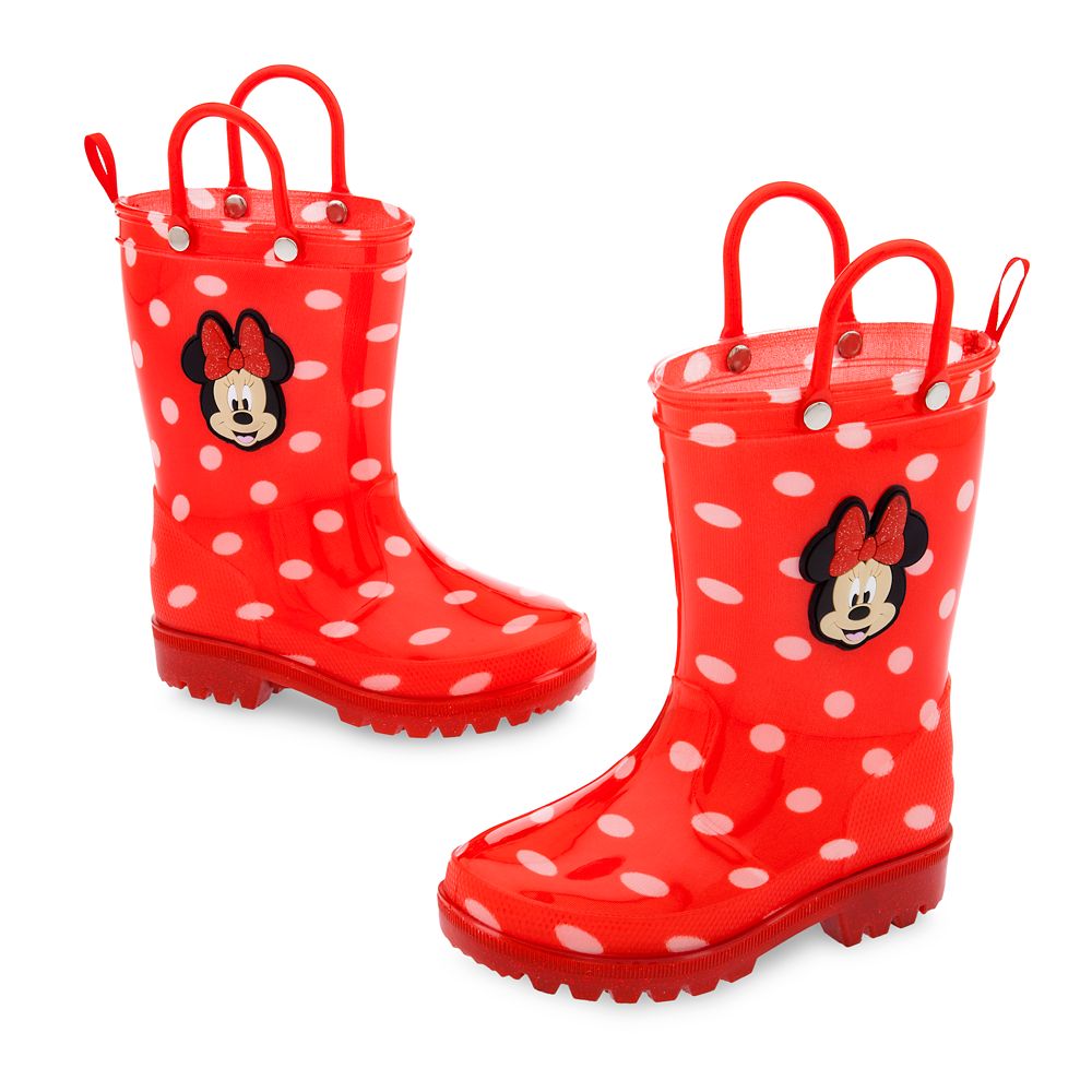 Disney Minnie Mouse Rain Boots For Kids
