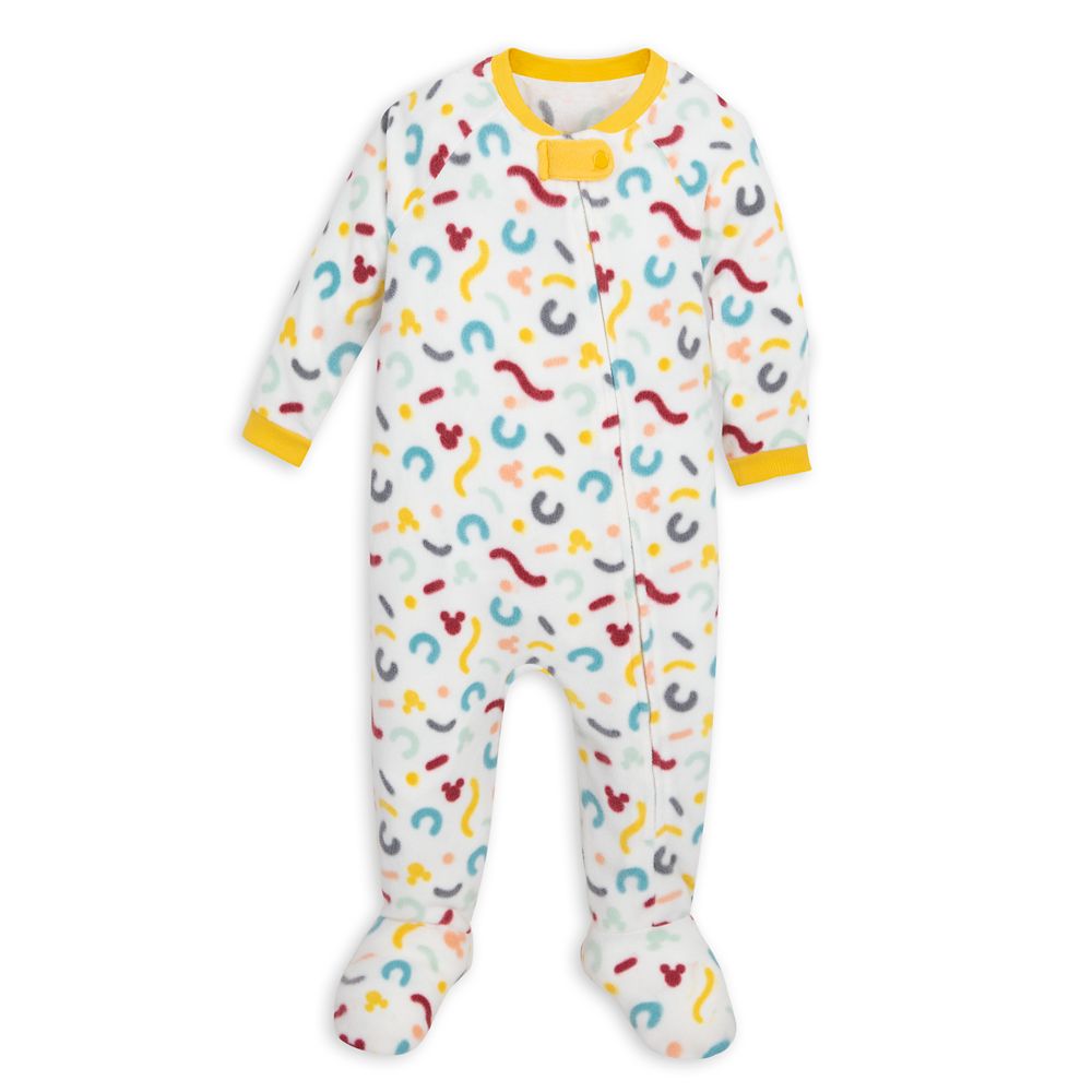 Disney Mickey Mouse Icon Fleece Stretchie Sleeper For Baby