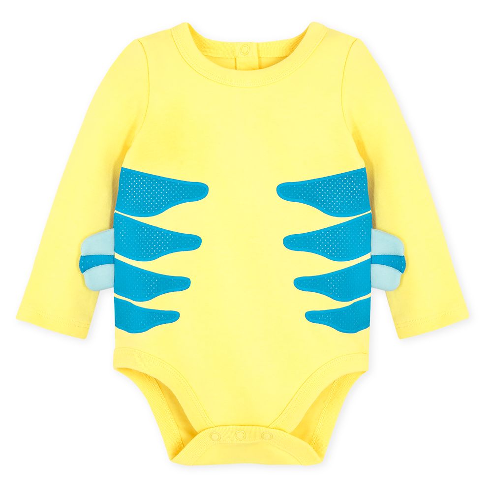Disney Flounder Costume Bodysuit For Baby – The Little Mermaid