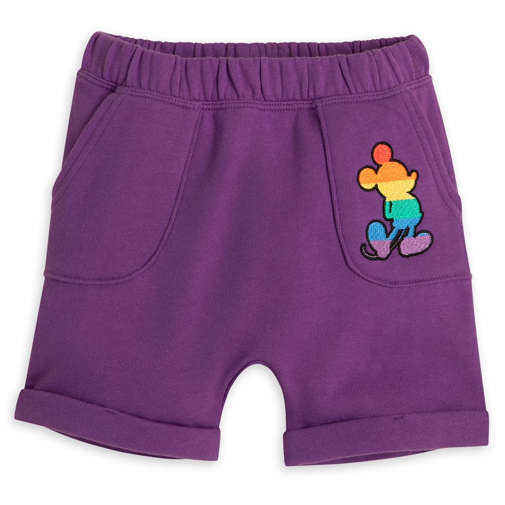Mickey Mouse Icon Bodysuit And Shorts Set For Baby – Disney Pride Collection