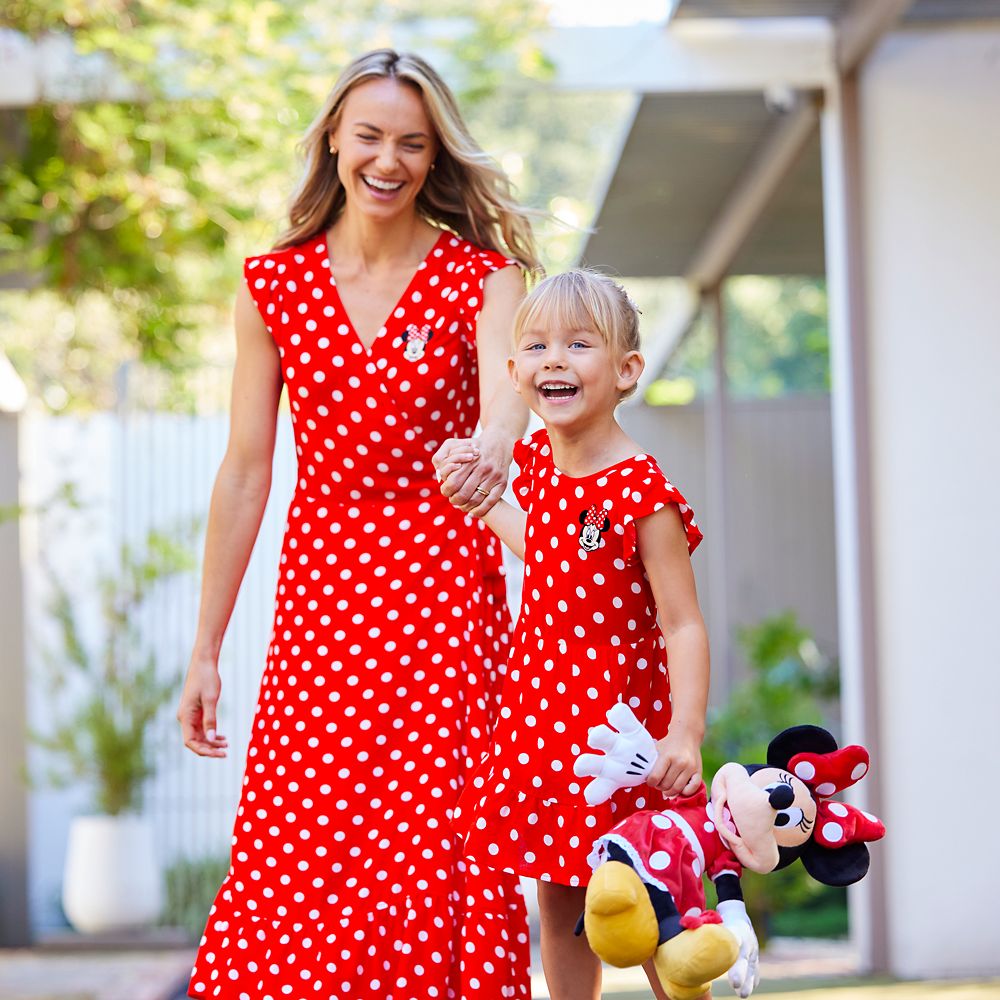 Disney Minnie Mouse Polka Dot Dress For Kids