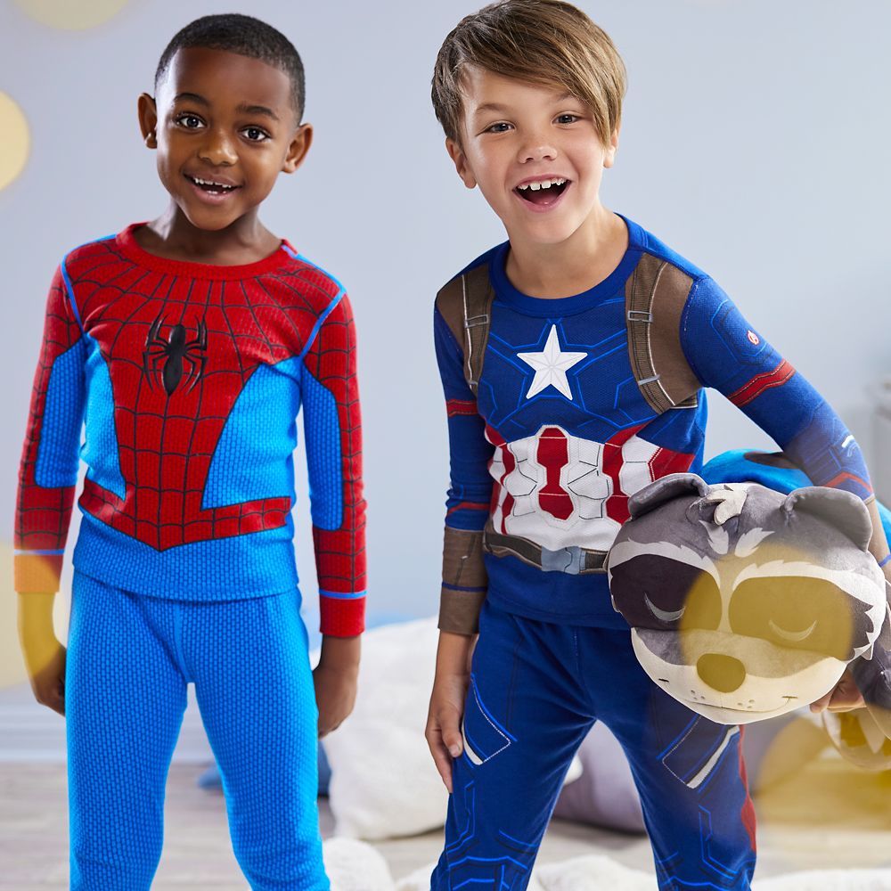 Disney Captain America Costume PJ PALS For Kids