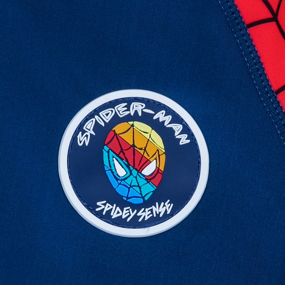 Disney Spider-Man Hooded Rash Guard For Boys