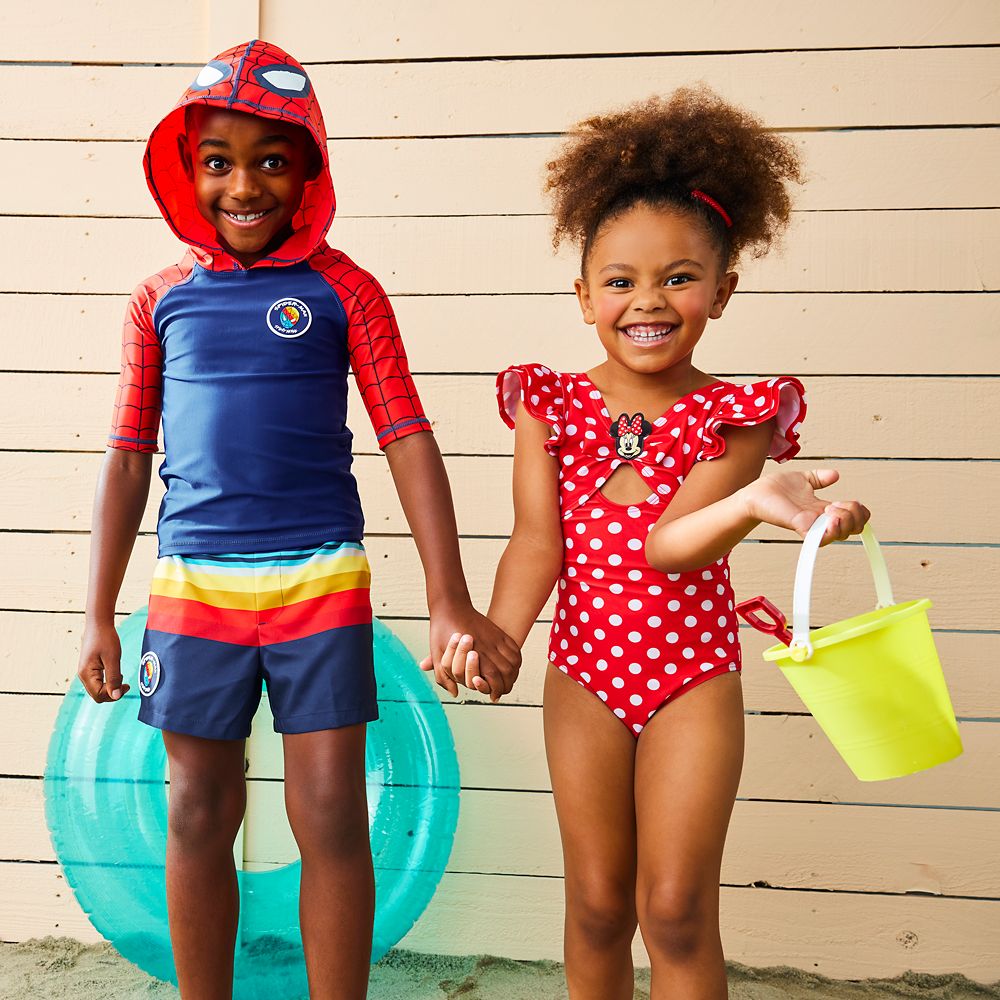 Disney Spider-Man Swim Trunks For Kids