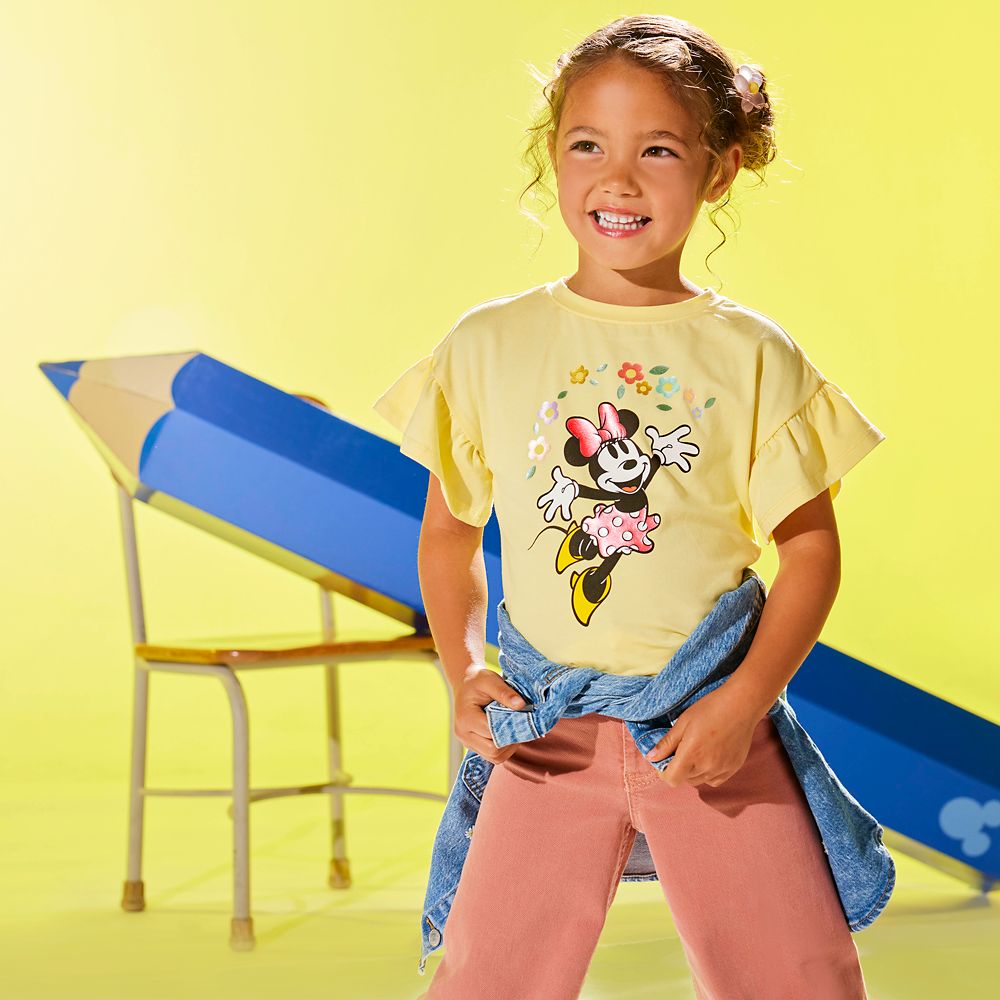 Disney Minnie Mouse Fashion T-Shirt For Girls