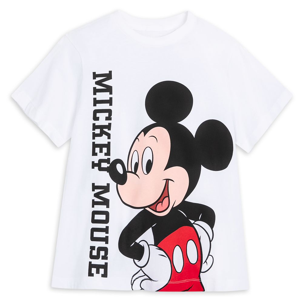 Disney Mickey Mouse Back To Front T-Shirt For Women