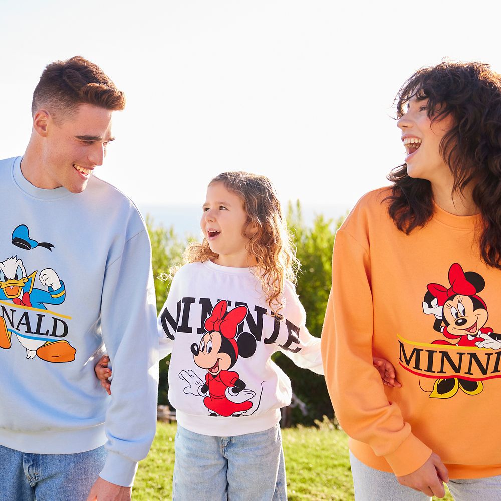 Disney Minnie Mouse Pullover Sweatshirt For Adults