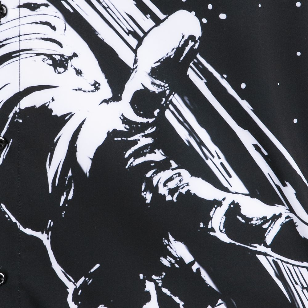 Disney Star Wars ''Power Of The Dark Side'' Button Down Shirt For Adults By RSVLTS