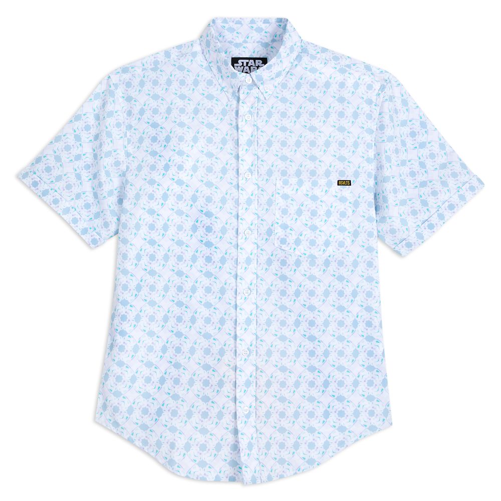 Disney Star Wars ''Troolips'' Button Down Shirt For Adults By RSVLTS