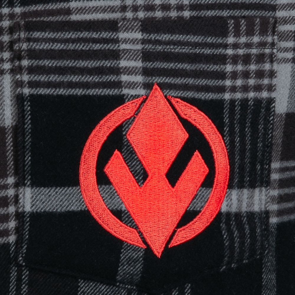 Disney Darth Maul Flannel Shirt For Adults By Cakeworthy – Star Wars: Episode 1 – The Phantom Menace