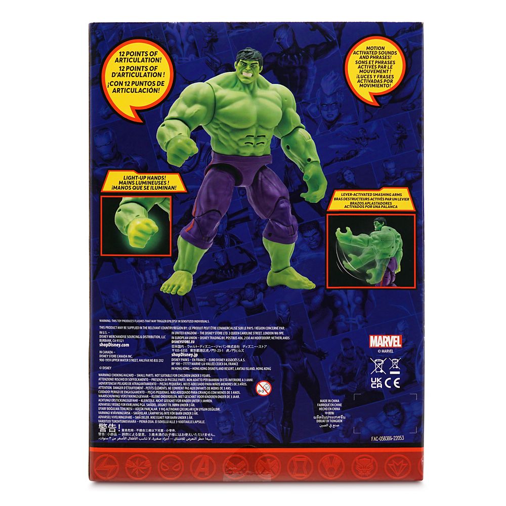 Disney Hulk Talking Action Figure