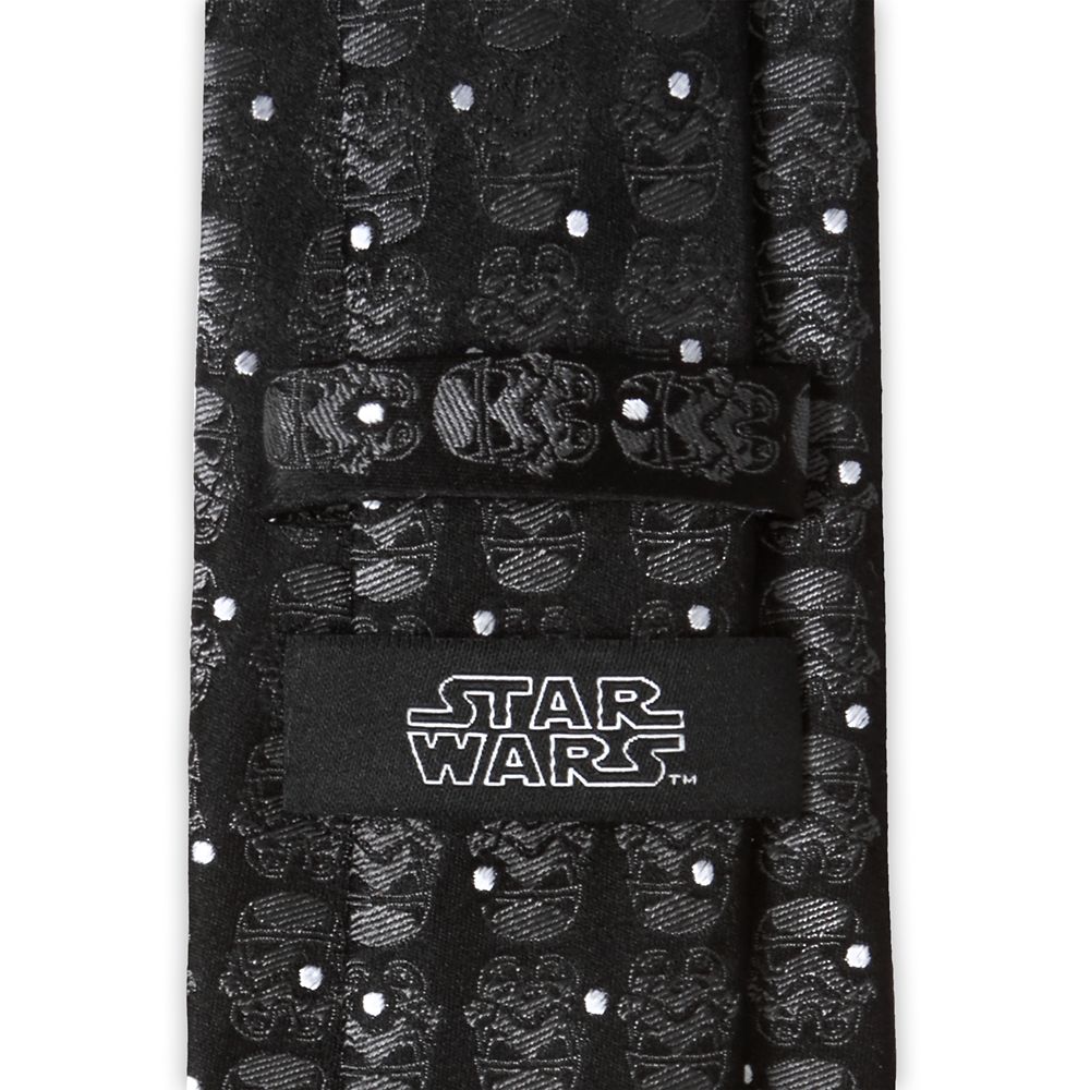 Disney Stormtrooper Black Dot Silk Tie For Adults – Star Wars