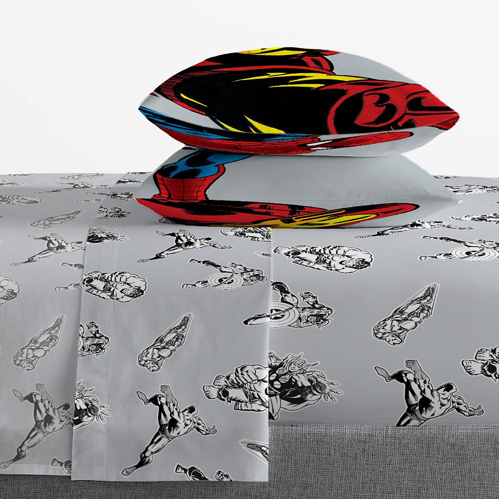 Disney Marvel Comics Sheet Set – Twin / Full / Queen