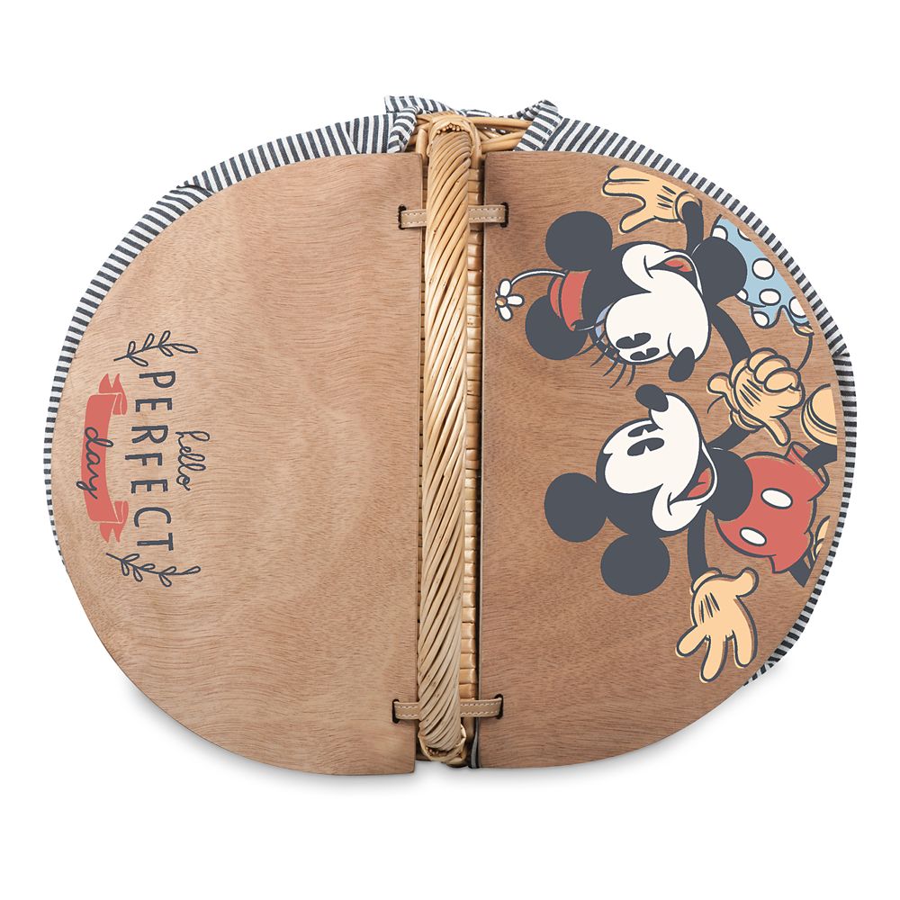 Disney Mickey And Minnie Mouse Picnic Basket