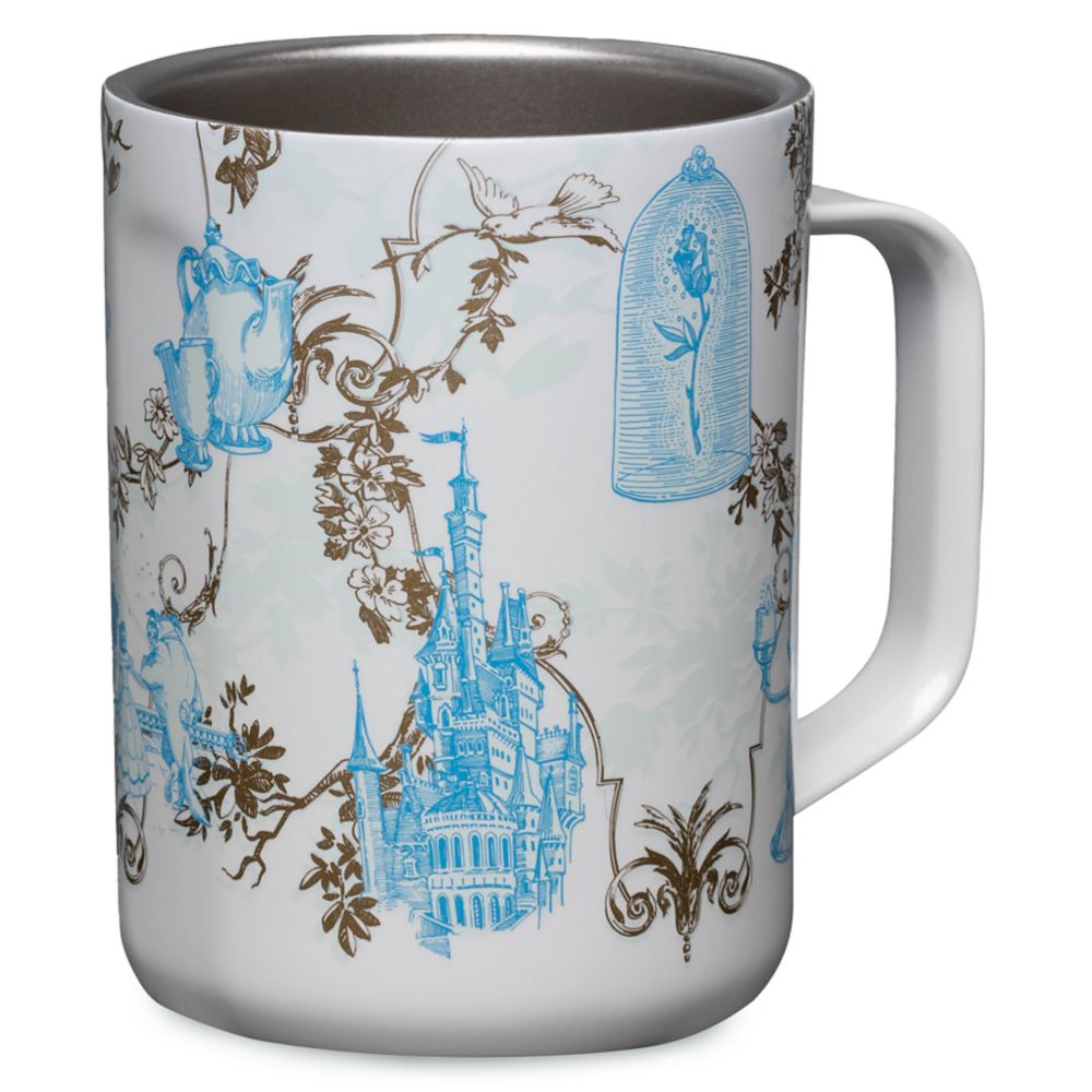 Disney Belle Stainless Steel Mug By Corkcicle – Beauty And The Beast