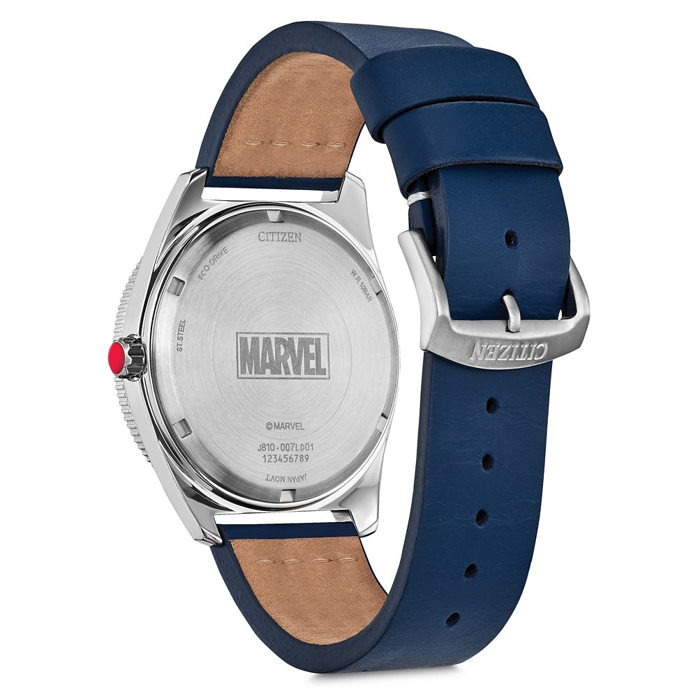 Disney Captain America Eco-Drive Watch For Adults By Citizen – Blue