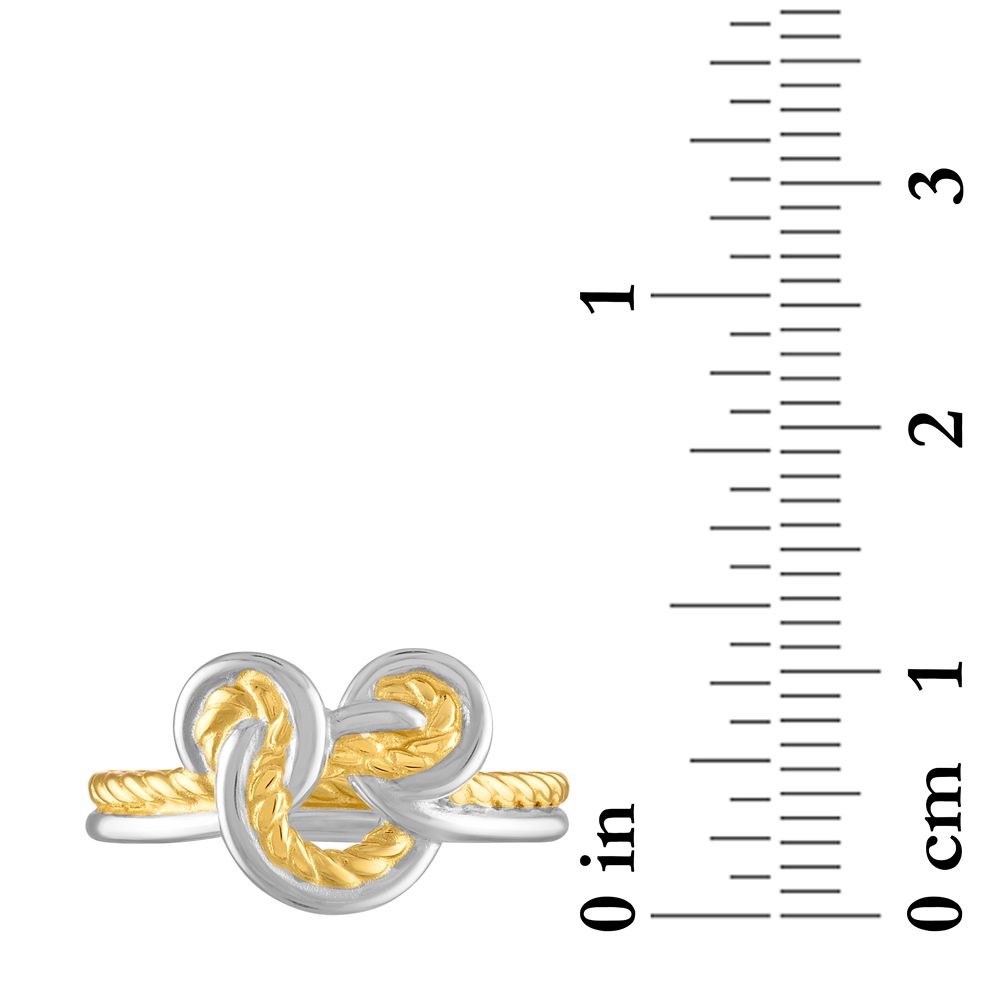 Disney Mickey Mouse Icon Rope Ring By Rebecca Hook