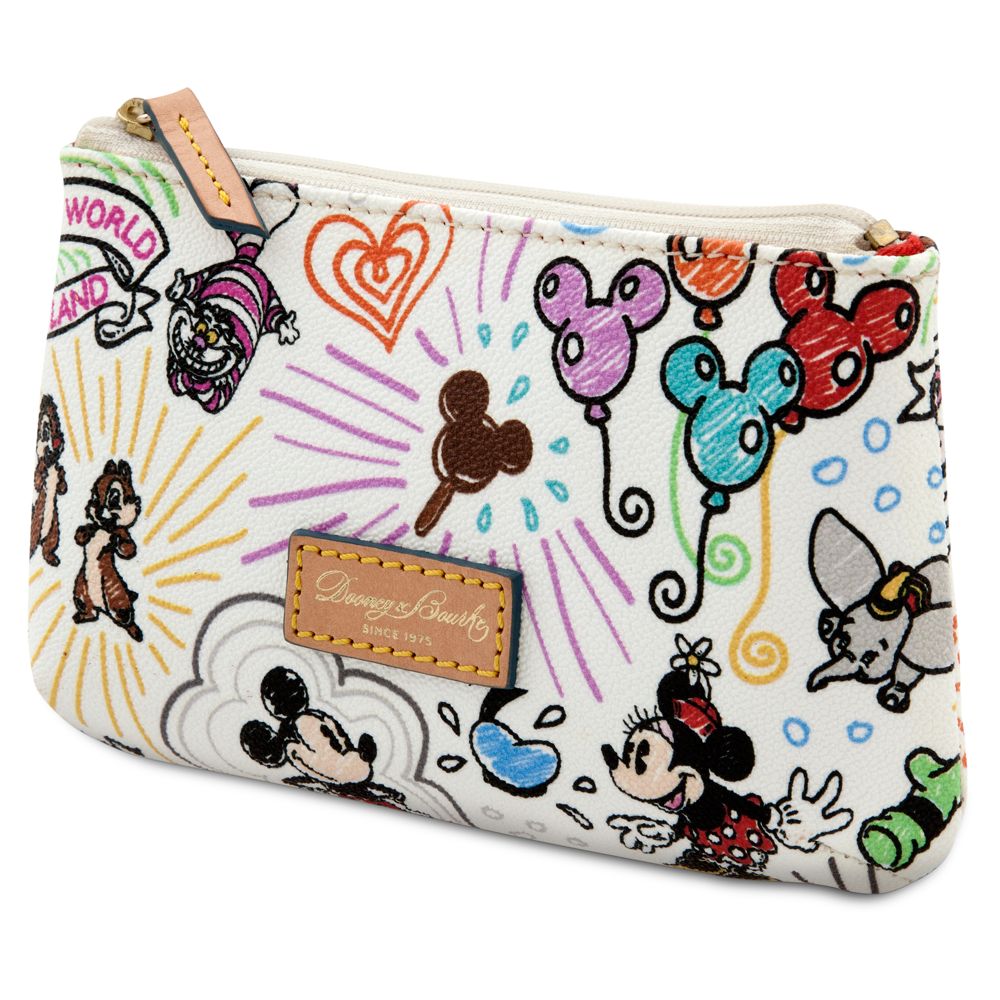 Disney Sketch Cosmetic Case By Dooney & Bourke