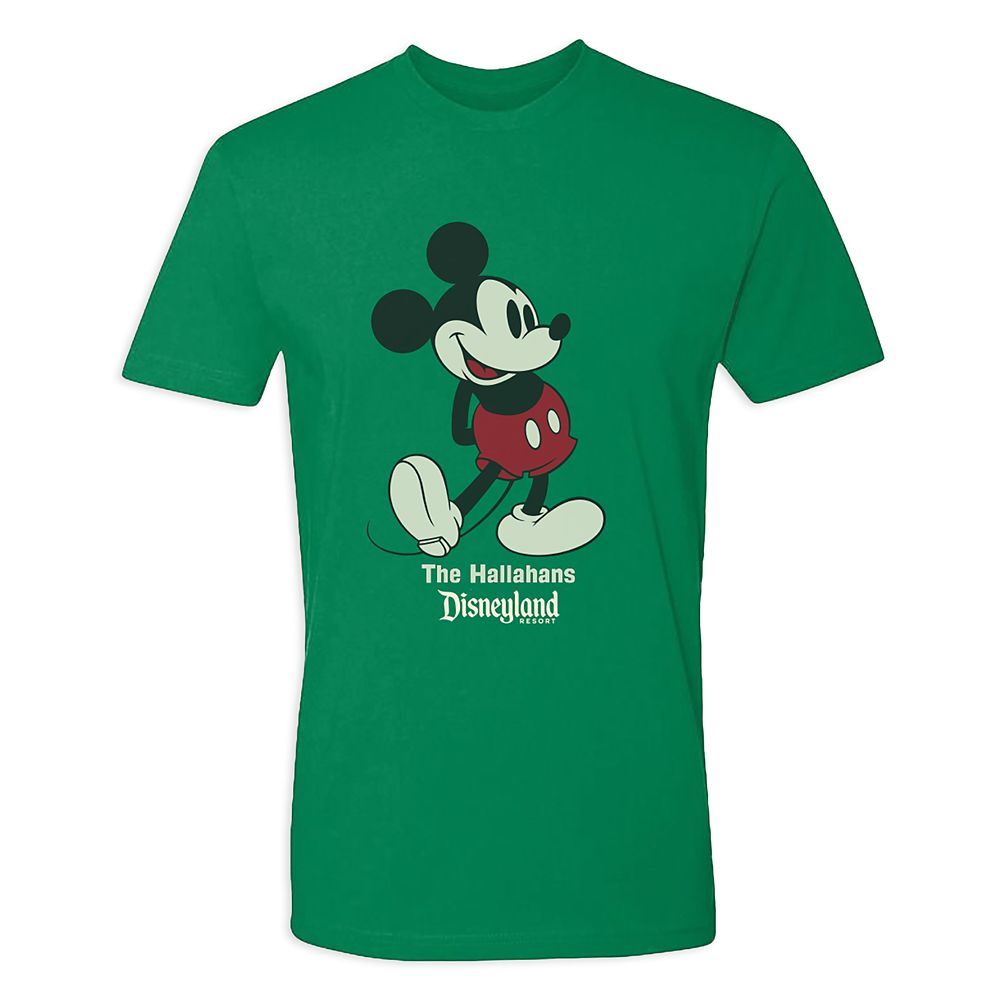 Adults' Disneyland Standing Mickey Mouse T-Shirt – Customized