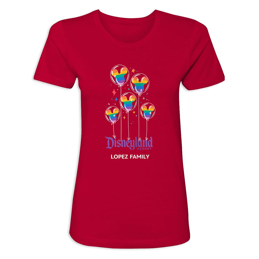 Women's Disneyland Mickey Mouse Balloon T-Shirt – Customized