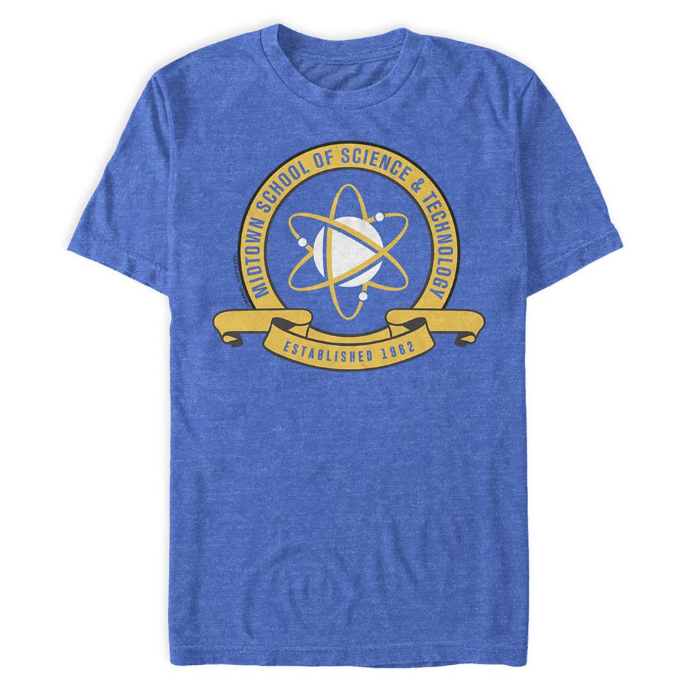 Disney Spider-Man ''Midtown School Of Science & Technology'' T-Shirt For Adults