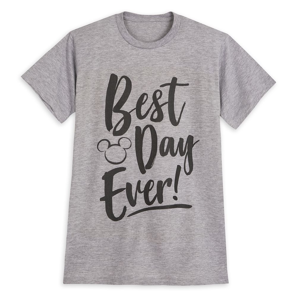 Disney Mickey Mouse Icon ''Best Day Ever'' T-Shirt For Adults