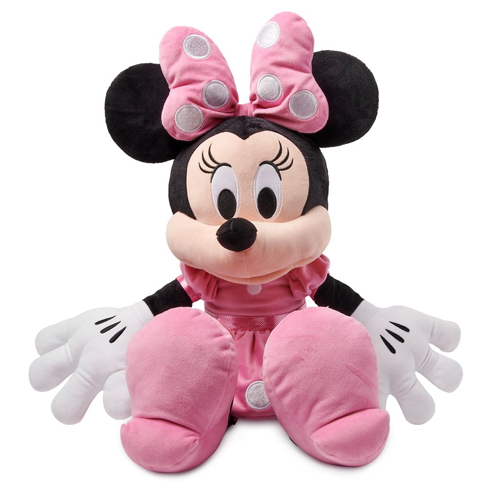 Disney Minnie Mouse Plush – Pink – Large 21 1/4''