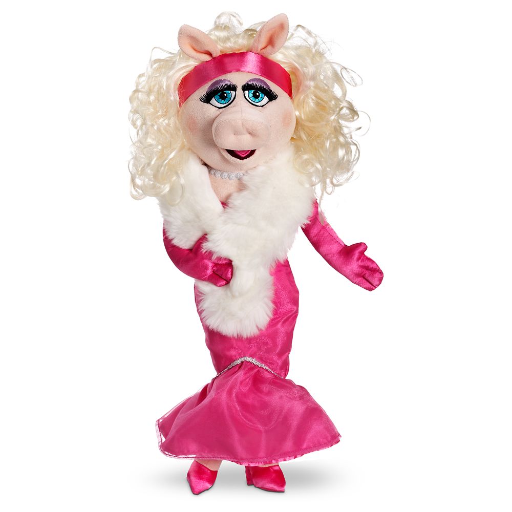 Disney Miss Piggy Plush – The Muppets – Medium 19''