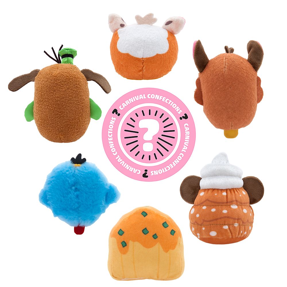  Disney Munchlings Mystery Plush – Carnival Confections – Micro 4 3/4''