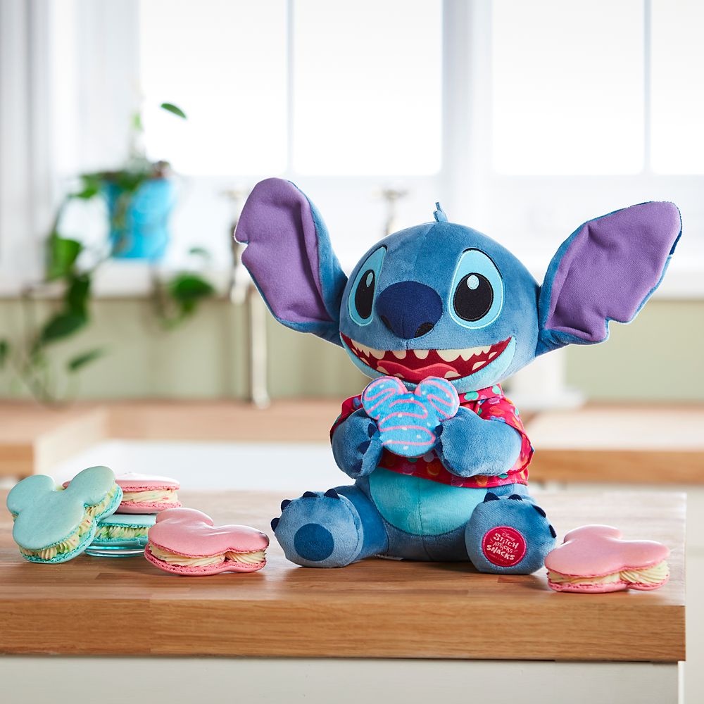 Disney Stitch Attacks Snacks Plush – Macaron – March