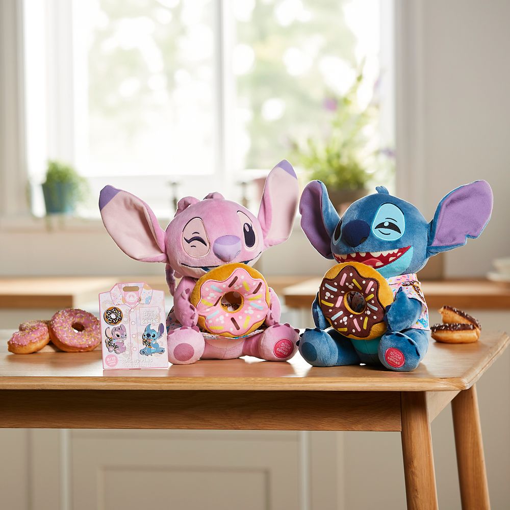 Disney Angel Stitch Attacks Snacks Plush – Donut – June