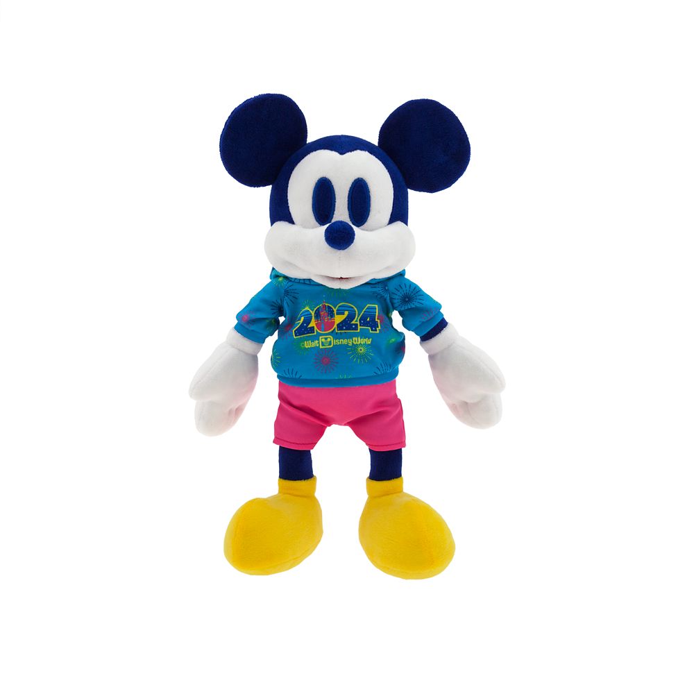  Mickey Mouse Plush – Walt Disney World 2024 – Small 12''