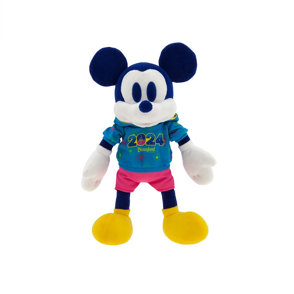  Mickey Mouse Plush – Disneyland 2024 – Small 12''