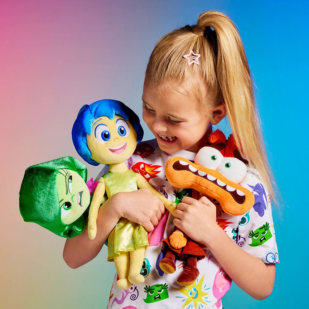 Disney Disgust Plush – Inside Out 2 – Small 11''