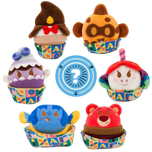  Disney Munchlings Mystery Plush – Pixar Boardwalk Bites – Micro 4 3/4''
