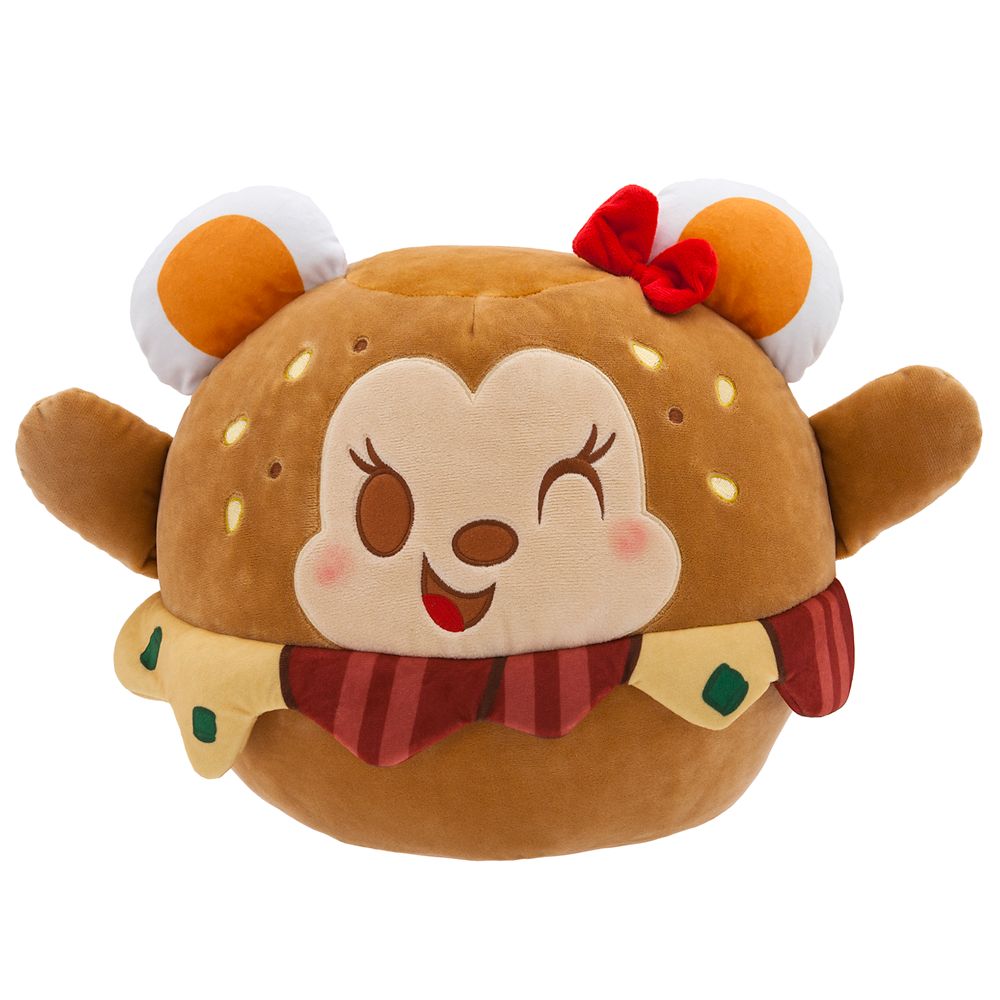  Minnie Mouse Everything Bagel Sandwich Disney Munchlings Plush – Classic Couplings – Medium 17''